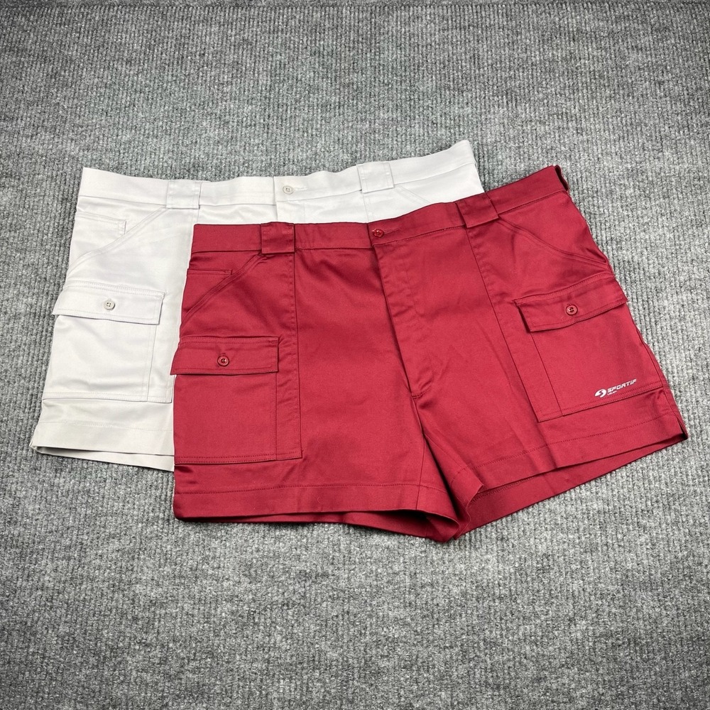Vtg Sportif Original Cargo Short Mens‎ 46 LOT of 2 Gorpcore Fishing Utility Boat